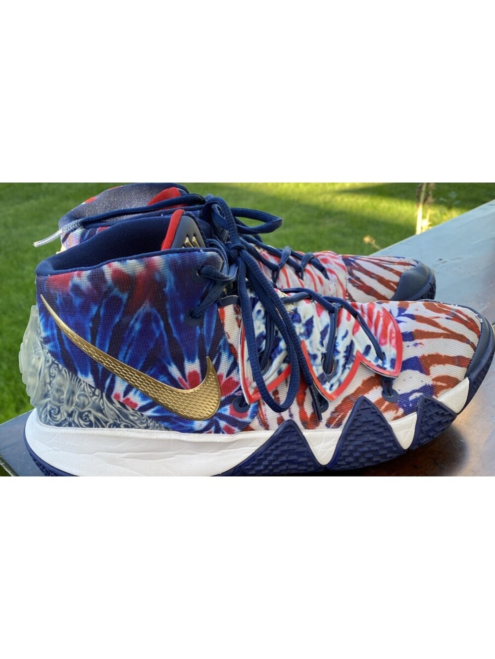 2020 Nike Kybrid S2 What The USA Kyrie Irving Men's Basketball Shoes Sz 9.5 Rare